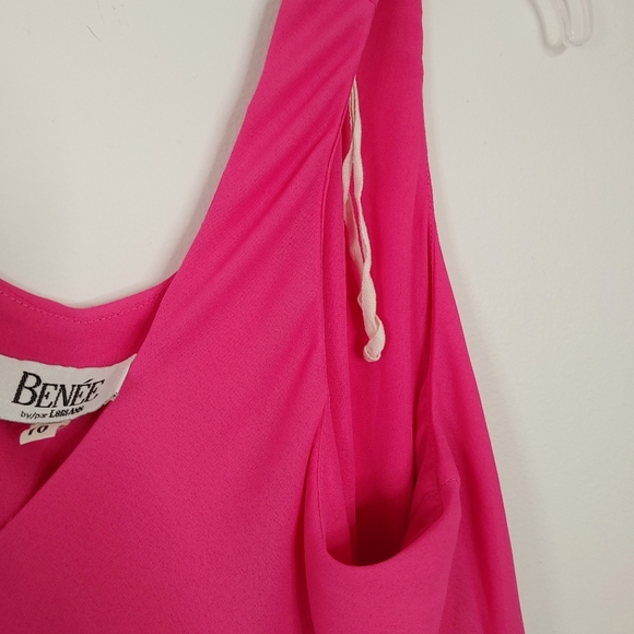 Benee by Lori Ann vintage 80s hot pink barbie dress set. Size 15-16 - Picture 5 of 14